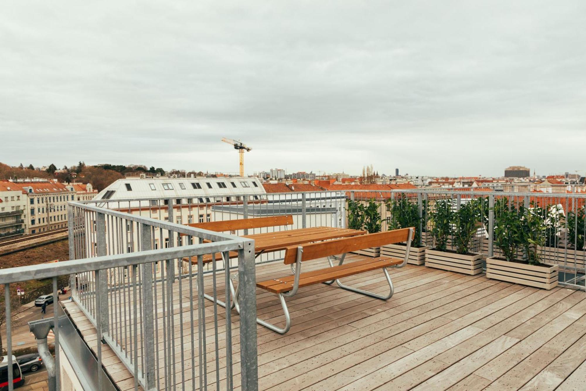 Large Apartments - Great For Groups - With Balcony Or Terrace Bécs Kültér fotó