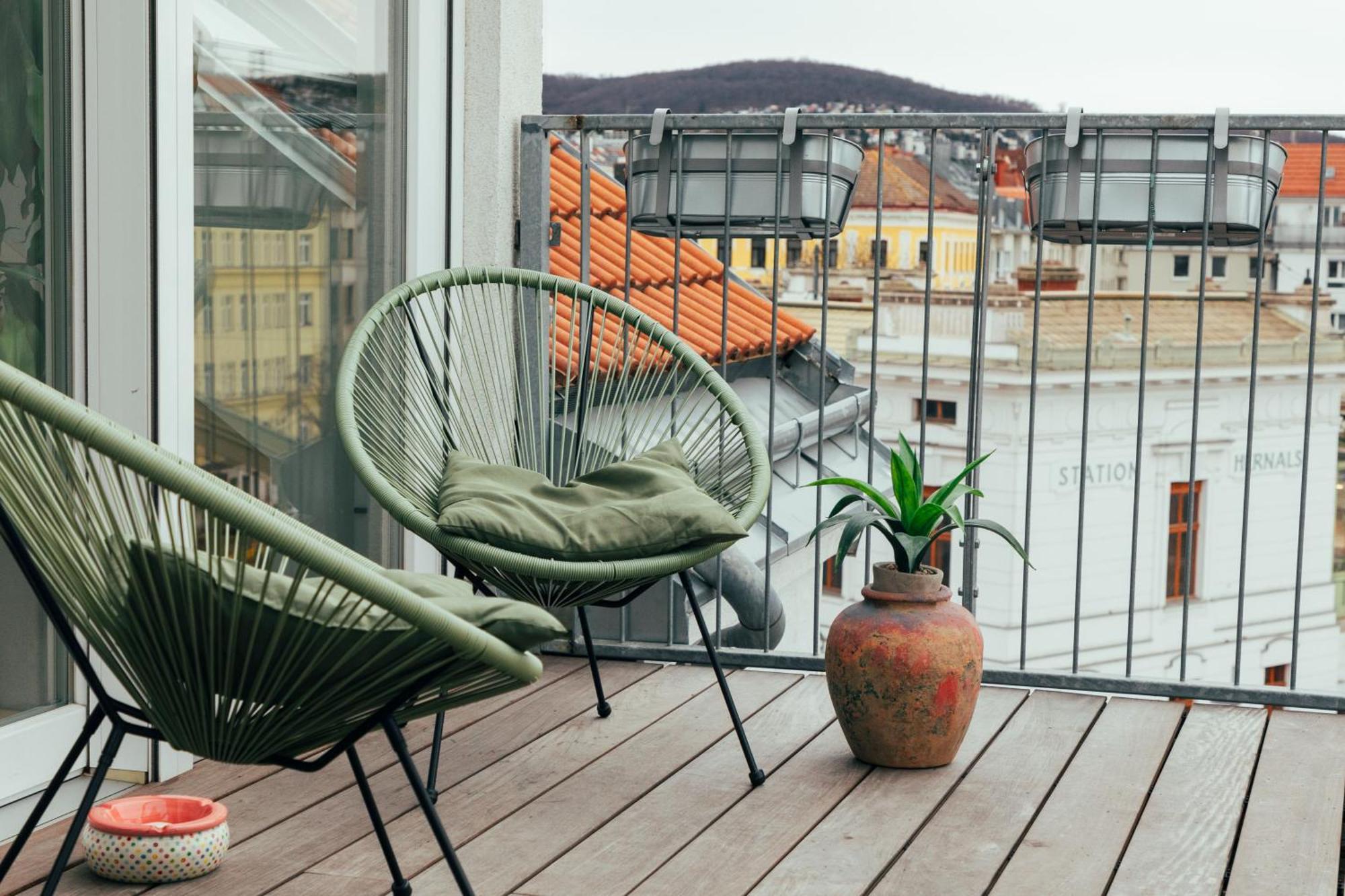 Large Apartments - Great For Groups - With Balcony Or Terrace Bécs Kültér fotó